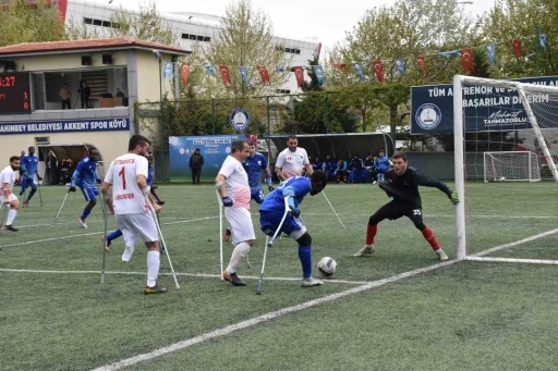 Şahinbey Ampute kupada emin adımlarla 8-1
