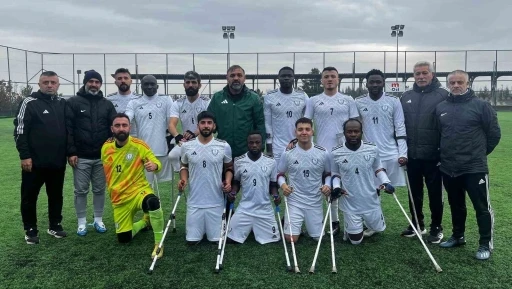 Şahinbey Ampute zorlu deplasmandan galibiyetle d&ouml;nd&uuml;: 2-1

