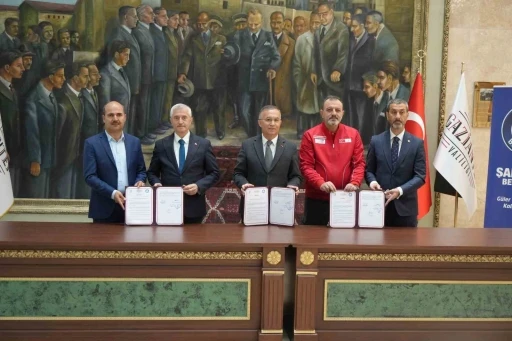 Şahinbey Belediyesi geleneksel kan bağışı protokol&uuml;n&uuml; imzaladı
