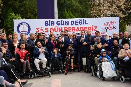 Şahinbey Belediyesi’nden 177 engelliye akülü ve manuel tekerlekli sandalye
