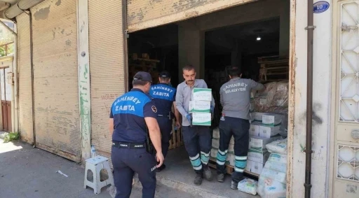Şahinbey Belediyesi&rsquo;nden sahte etiket operasyonu
