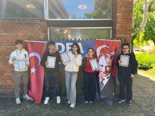 Şahinkayalılara "M&uuml;hendislik" dalında uluslararası &ouml;d&uuml;l
