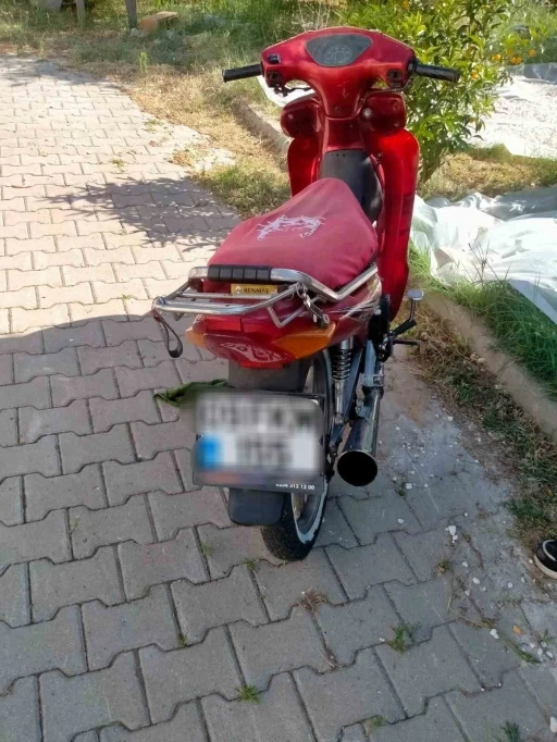 Sahte plakalı motosiklet sürücüsüne 74 bin lira ceza
