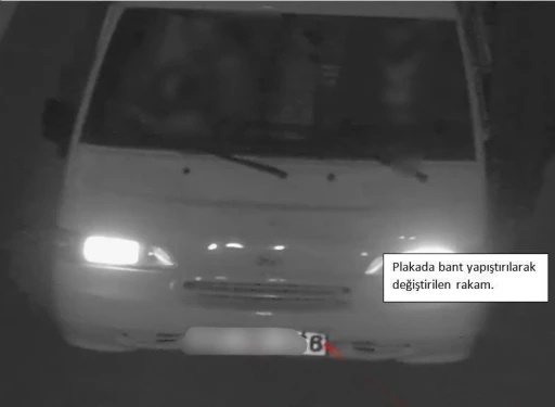 Sahte plakayla 150 adet sebze kasası &ccedil;aldılar, JASAT&rsquo;tan ka&ccedil;amadılar
