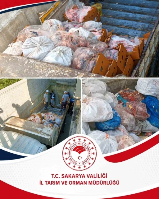 Sakarya&rsquo;da bir işletmede 5 bu&ccedil;uk ton etiketsiz et ele ge&ccedil;irildi
