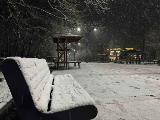 Sakarya&rsquo;da lapa lapa kar yağışı başladı
