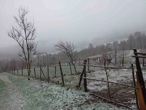 Sakarya&rsquo;nın y&uuml;ksek kesimleri beyaza b&uuml;r&uuml;nd&uuml;
