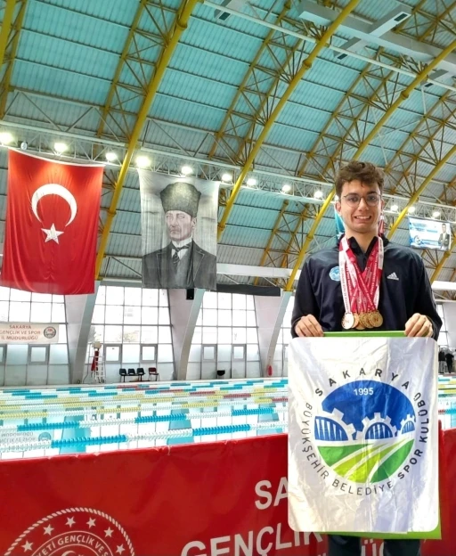 Sakaryalı özel sporcu Türkiye şampiyonası biletini aldı
