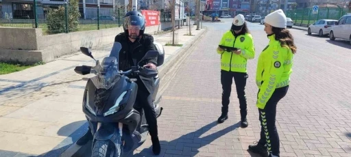 Salihli’de 3 ayda 257 araç trafikten men edildi
