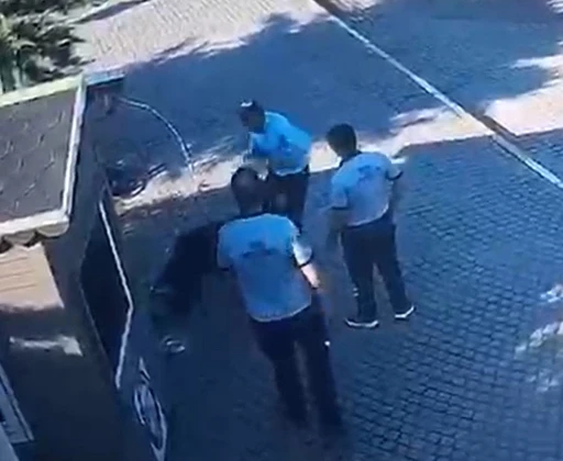 Salihli&rsquo;de k&ouml;peğe ve g&uuml;venlik personeline saldıran ş&uuml;pheli tutuklandı
