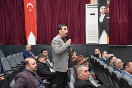 Salihli&rsquo;de muhtarlar toplantısı yapıldı
