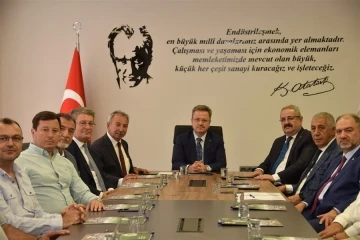 Salihli OSB toplantısı Vali Ünlü başkanlığında yapıldı

