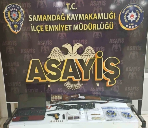 Samandağ&rsquo;da asayiş operasyonu; 1 tutuklama
