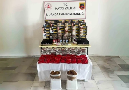 Samandağ’da kaçak tütün operasyonu
