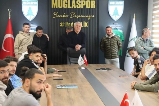 Şampiyon hoca Muğlaspor&rsquo;la vedalaştı