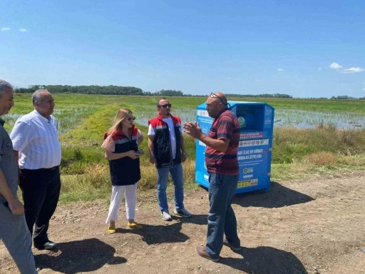Samsun&rsquo;a bitki ambalaj atıkları i&ccedil;in 105 yeni konteyner
