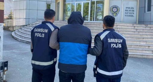 Samsun’da 18 yıl 9 ay hapis cezası bulunan şahıs yakalandı
