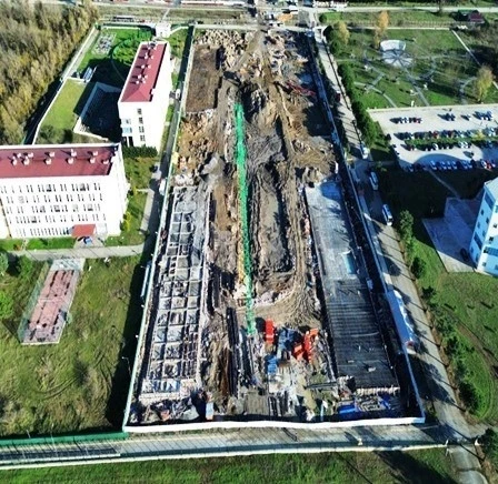 Samsun&rsquo;da 2 bin kişilik &ouml;ğrenci yurdunun inşaatı devam ediyor

