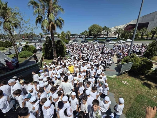 Samsun&rsquo;da 2 bin Kur&rsquo;an kursu &ouml;ğrencisi camiye akın etti
