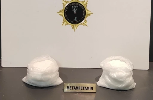 Samsun’da 2 kilo 117 gram metamfetamin ele geçirildi