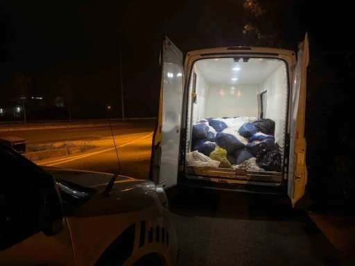 Samsun’da 3,8 ton kaçak avlanmış midye ele geçirildi
