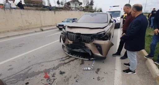 Samsun’da 3 aracın karıştığı zincirleme trafik kazası: 1 yaralı
