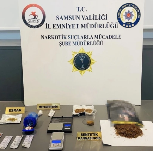 Samsun&rsquo;da 3 il&ccedil;ede uyuşturucu operasyonu: 6 kişi yakalandı
