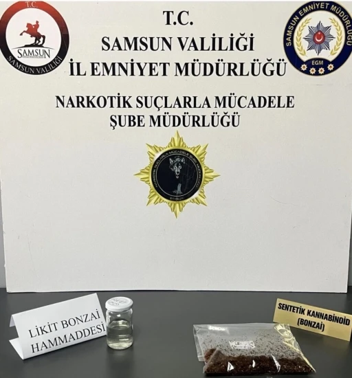 Samsun&rsquo;da 4 il&ccedil;ede narkotik operasyonu: 8 kişi yakalandı
