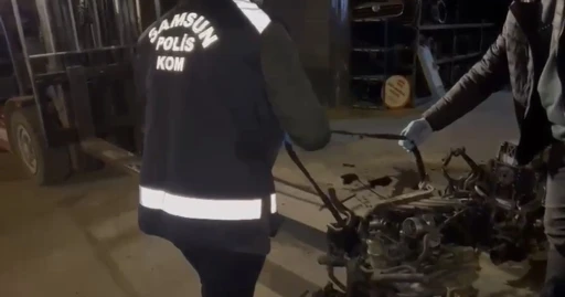 Samsun&rsquo;da 5 milyonluk ka&ccedil;ak motor operasyonu
