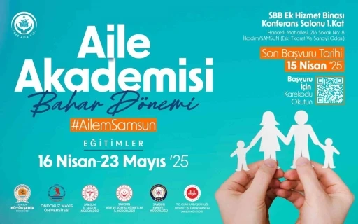 Samsun’da ’aile akademisi eğitim programı’ başlıyor
