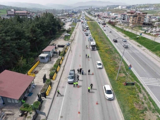 Samsun’da bayram öncesi sürücülere sıkı denetim
