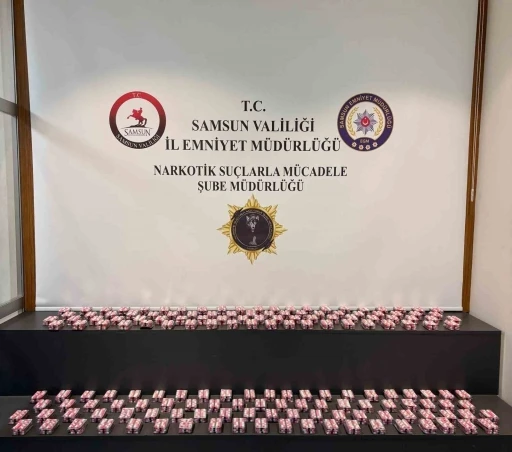 Samsun’da bodrum kata uyuşturucu baskını
