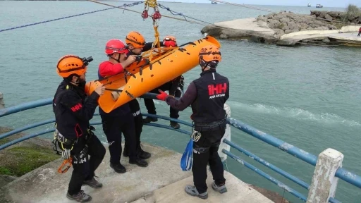 Samsun’da ekipler afet hazırlığını test etti