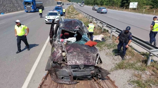 Samsun’da hafif ticari araç takla attı: 1 ölü, 3 yaralı
