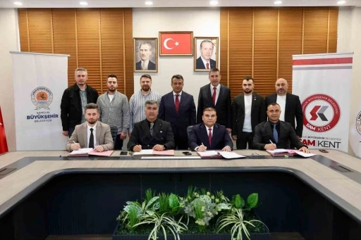 Samsun&rsquo;da kentsel d&ouml;n&uuml;ş&uuml;mde imzalar atıldı
