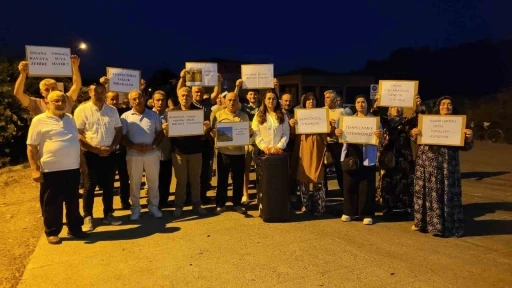 Samsun&rsquo;da mahalle sakinlerinden dron ile ila&ccedil;lama tepkisi

