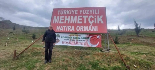 Samsun&rsquo;da Mehmet&ccedil;ik Hatıra Ormanı&rsquo;na fidan dikildi
