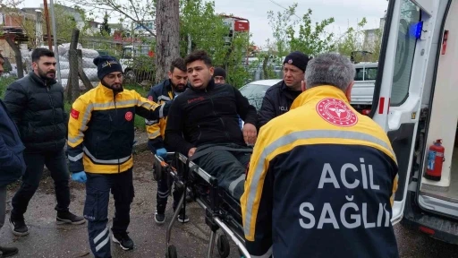 Samsun’da motosiklet ile otomobil çarpıştı: 1 yaralı
