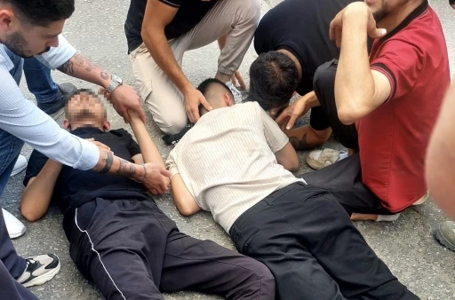 Samsun&rsquo;da motosiklet ile otomobil &ccedil;arpıştı: 2 yaralı
