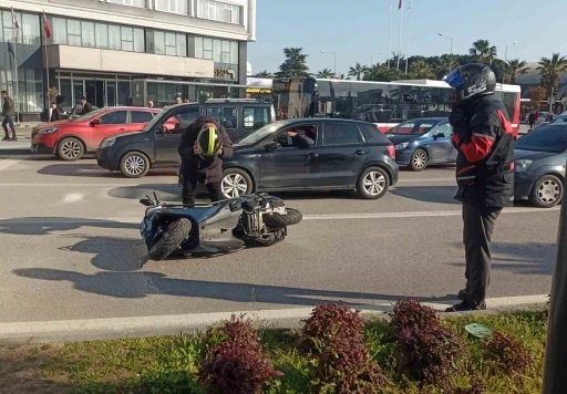 Samsun&rsquo;da motosiklet kazaları
