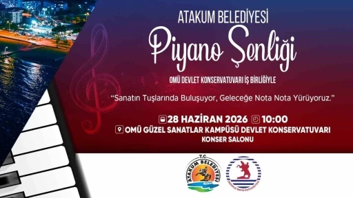 Samsun&rsquo;da Piyano Şenliği yapılacak
