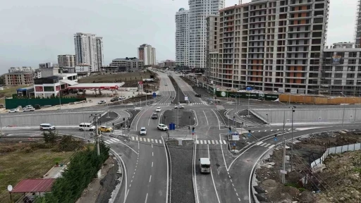 Samsun&rsquo;da Recep Tayyip Erdoğan Bulvarı trafiğe a&ccedil;ıldı
