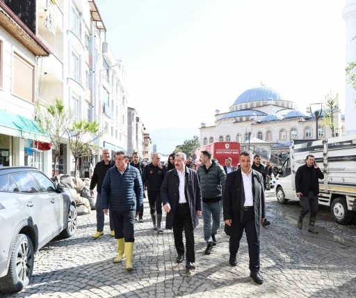 Samsun&rsquo;da sel b&ouml;lgesinde inceleme
