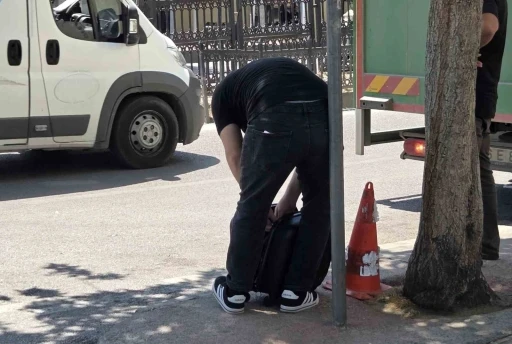 Samsun&rsquo;da ş&uuml;pheli valiz paniği
