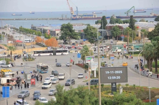 Samsun’da taşıt sayısı bir yılda 40 bin arttı
