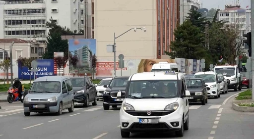 Samsun’da trafiğe kayıtlı araç sayısı 504 bin 953 oldu
