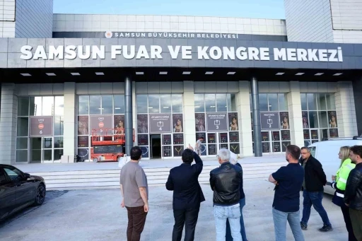 Samsun Fuar ve Kongre Merkezi a&ccedil;ılışa hazırlanıyor: Kuyumculuk Fuarı ile kapılarını a&ccedil;acak
