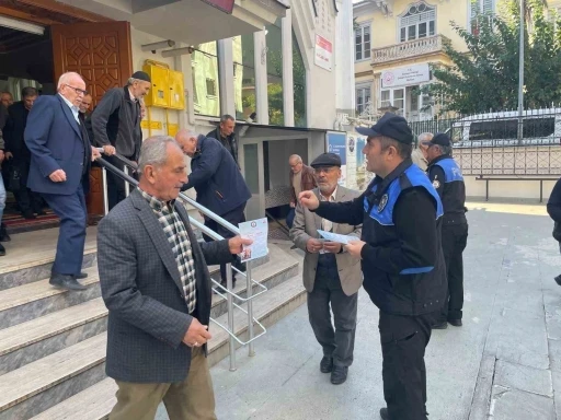 Samsun polisinden camilerde ’dolandırıcılık’ uyarısı
