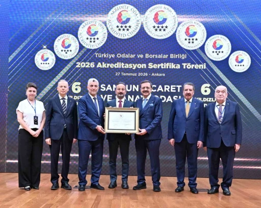 Samsun TSO&rsquo;nun akreditasyon gururu
