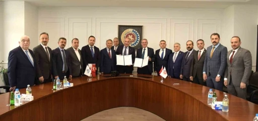 Samsun TSO ve Erzurum TSO arasında &quot;kardeş oda&quot; protokolü
